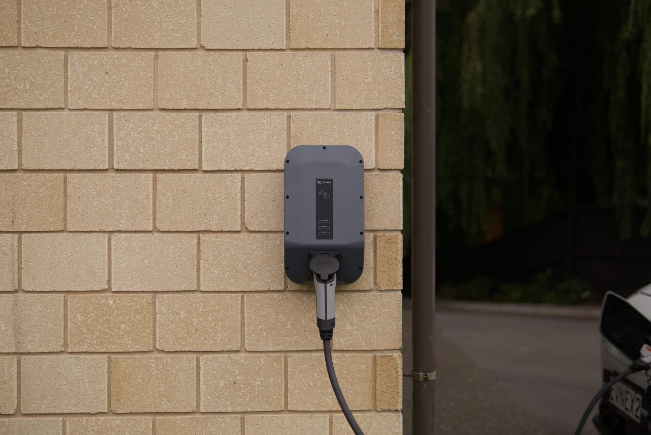 Car Charger On Wall