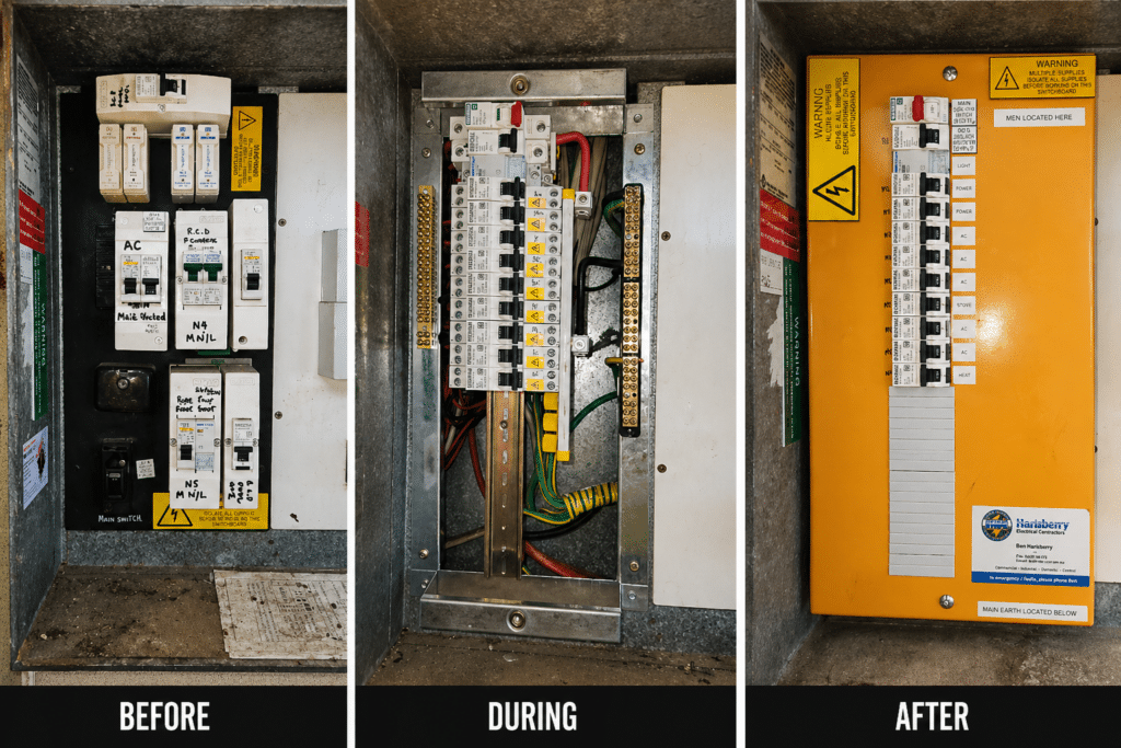 Header Image Switchboard Before During After Image